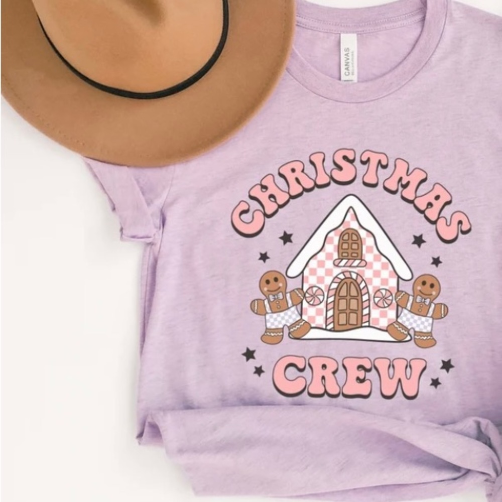 Christmas Crew Sweatshirt, Christmas Sweatshirt, Gingerbread S M L XL